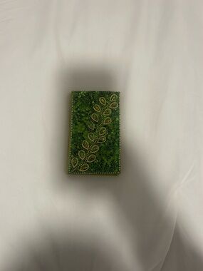 Mini green notepad